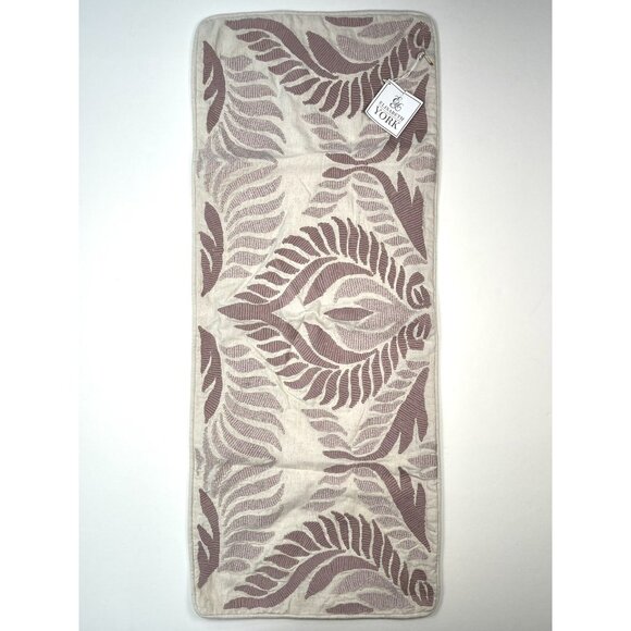 ELISABETH YORK 15"x35" Olivia Pink Lotus Embroidered PILLOW CASE Sham Home Decor - Picture 3 of 8